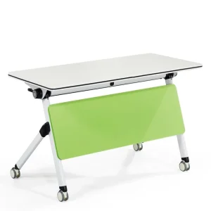 Movable Folding Training Table with Wheels for Large Conference Rooms and Computers