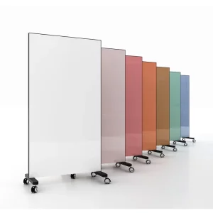 Movable Glass Partition Office Panel for Restaurant and Office