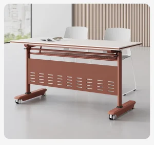 Movable Modular Folding Conference Table for Schools and Training Rooms