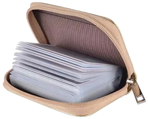 Multi-Card PU Card Organizer and PVC Bank Card Wallet
