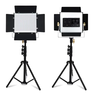 Multi-Color Dimmable LED Selfie Fill Light with Tripod Kit for Live Video