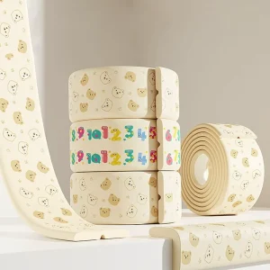 Multi Functional Baby Proofing Printed Anti Collision Strip Thickened Soft Corner Protector