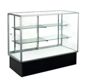 Multi Functional Glass Display Showcase Display Cabinet with Door Suitable for Storage at Home Supermarket