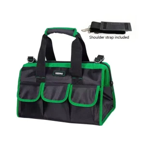 Multi-Functional Handheld Tool Bag with Multiple Internal Pockets