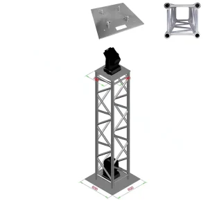 Multi-Purpose Display Stand for Trade Show, Wedding and Stage Performance