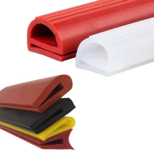 Multi Silicone Sealing Strips U shaped Protective Edging for Sheet Metal and As Anti collision Strips for Car Door Edges