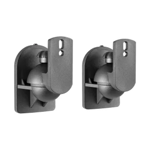 Multi angle Adjustable Speaker Bracket Universal Swivel Tilt Satellite Speaker Wall Mount