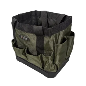Multi functional 3 Pcs Custom Canvas Tool Apron Gardening Tool Kit Organizer Garden Utility Tool Waist Bag