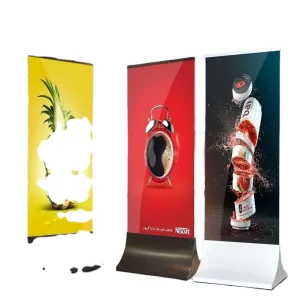 Multifunctional Customizable Poster Display Rack Advertising Floor Stand