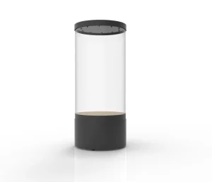 Multifunctional Glass Display Cabinet with Constant Temperature and Humidity for Museums