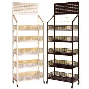 Multifunctional Supermarket Metal Retail Store Display Rack