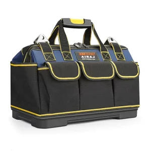 Multifunctional Tool Bag With Rubber Sole Wear resistant and Thickened Oxford Cloth Hardware Portable Repair Electrician Bag