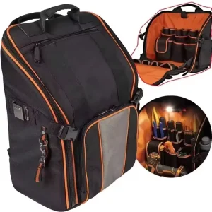 Multipurpose Electronic Tools Backpack with Pockets