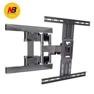 NB P6 Full Dynamic TV Wall Mounted Rotatable Tilt TV Bracket Suitable for 40 75 Inch Large Screen LED LCD TVs