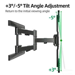 NB P6 TV Hanger Telescopic Rotating Bracket Wall Mounted Universal Wall Bracket 55 65 70 75 Inches
