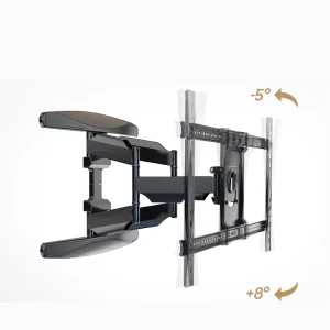 NB P65 Manufacturer Supply Universal Strong 6 Arm 68.2kg 55″ 85″ 70″ Retractable LCD Tv Wall Mount Bracket