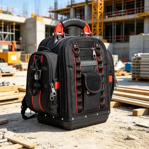 NTB Portable Tool Backpack and Handheld Storage Bag with Zipper Closure Thickened Wear-Resistant
