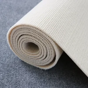 Needle Punched Non-Woven Stripe Ribbed Polyester Roll Carpet for Indoor and Outdoor Events