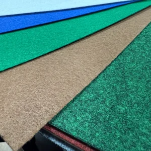 Needle Slip resistant Colorful Plain Event Carpet