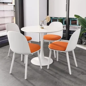 Negotiation Table and Chair Set for Restaurant, Office, Reception, or Milk Tea Shop