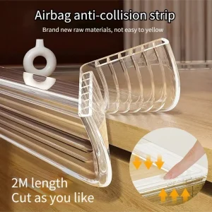 New Arrival Self Adhesive Transparent Pure PVC Baby Desk Anti Collision Strip