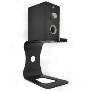 New Black Desktop Metal Speaker Bracket Stand