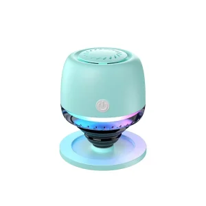 New Charging Long Range Portable Speaker Home Car Mini Magnetic Desktop Waterproof Wireless Speaker with RGB Light