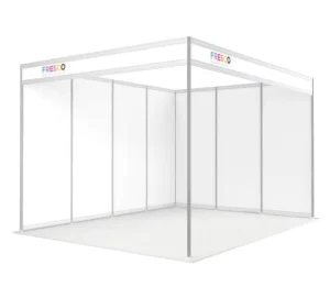 New Design Exhibition Booth Tradeshow Aluminum Alloy Exhibition Stand 3MX4M for Indoor Exhibit