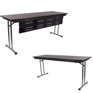 New Design Foldable Long Table Folding Table Hotel Conference Office Meeting Room Banquet Folding Table