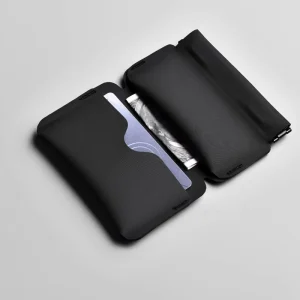New Design Mini Business Card Holder Foldable Wallet Coin Purse Bank Card Holder PC Material Slim Magnetic Bag