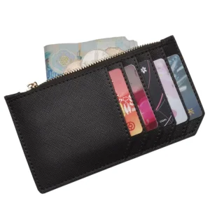 New Design PU Credit Card Holder With Zipper