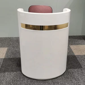 New Design Small Reception Desk Cashier at the Front Desk Customized Spa Counter