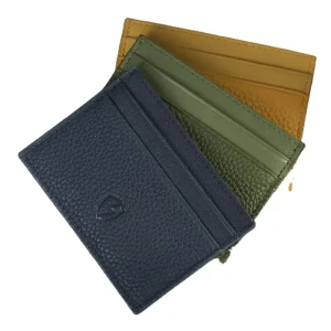 New Fashion Full Grain Leather Hand Made Credit Card Holder high Quality Business Card Holder