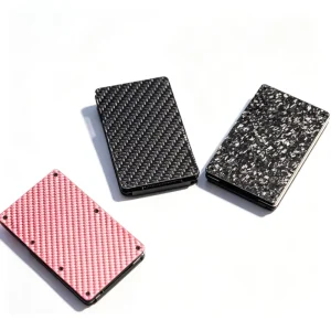 New Hot Selling Solid RFID Blocking Metal Air Tag Wallet Thin Card Holder Case Slim Men’s Minimalist Aluminum Wallet