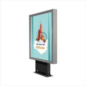New LED Signs Advertising Scrolling Light Box Poster Changing Automatically Display Outdoor