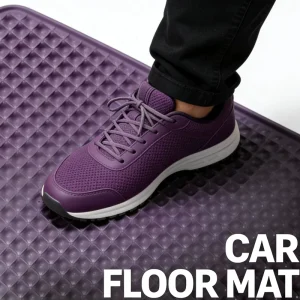 New Material 6.0mm Easy to Clean Elastic Anti slip Car Floor Mat for Car Entrance Gate