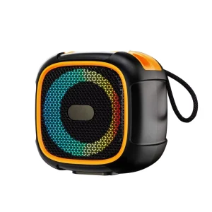 New Outdoor Portable Speaker Portable Subwoofer Phone Holder Wireless LED Easy to Carry Speaker