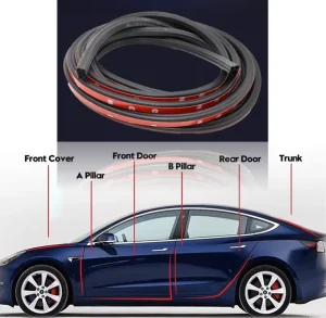 Newly Released Anti Collision Self Adhesive EPDM Door Strip for Car Doors Noise Reduction Dustproof Sealant Cutting Extrusion