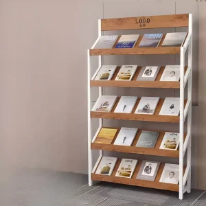 Newspaper Rack Magazine Rack Slanted Display Rack Office Document Rack Storage Rack Brochure Combination Storage Rack