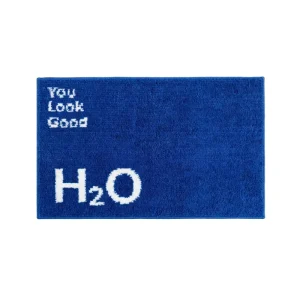Non-Slip Loop Pile Bath Mat Absorbent Quick-Dry Hotel Home Floor Rug