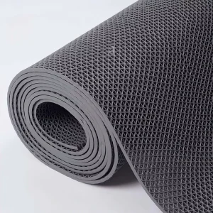 Nonslip PVC Hollow Swimming Pool Mat Waterproof Kitchen Floor Drain Mat Outdoor Camping Carpet Washable