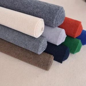 Nonwoven Exhibition Carpet Polyester Event Decoration Wedding Stage Carpet Needle-Punched Commercial Carpet Roll