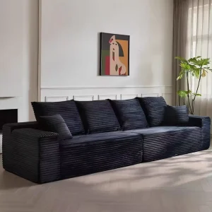 Nordic Style Sofa Modules Can Be Freely Combined Vacuum Compression Technology and Suitable for Living Rooms and Home Furniture