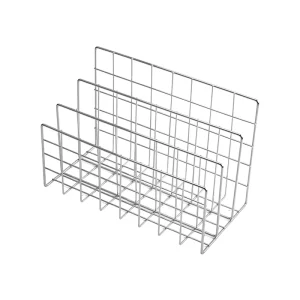 Notebook Stand Rack 3 Layer Metal Iron Mesh Holder for Document Magazine Book File Organizer Office