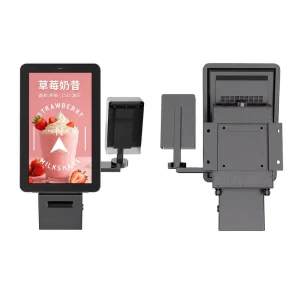 ODM OEM Outdoor LCD Touch Screen Kiosk IP65 Waterproof Outdoor Self Service Payment Kiosk with POS Machine Bracket