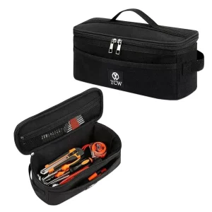 OEM Factory Premium Portable Canvas Tool Pouch Carry Bag for Tools Storage Waterproof Durable Small Tool Bag