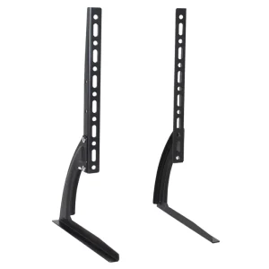 OEM ODM Economy Fixed Cold Rolled Steel Desktop TV Bracket Tabletop TV Stand Mount for 26 37″ TVs & Monitors DZ67