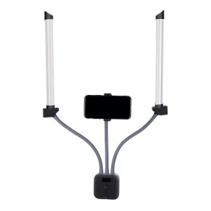 OEM Studio Makeup Fill Light with Bracket, Double-Arm LED Lights for Beauty and Photography