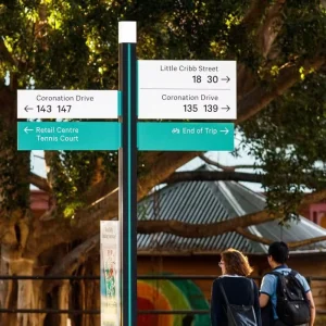 OEM Waterproof Weatherproof Wayfinding Signs System High Standard Aluminum Frame Led Billboard Advertising Equipment Commercial
