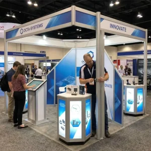 Octagonal Prism Aluminum Profile for Standard Exhibition Booth System